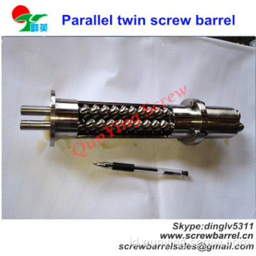 Menguraikan paralel Twin Screw &amp; barel